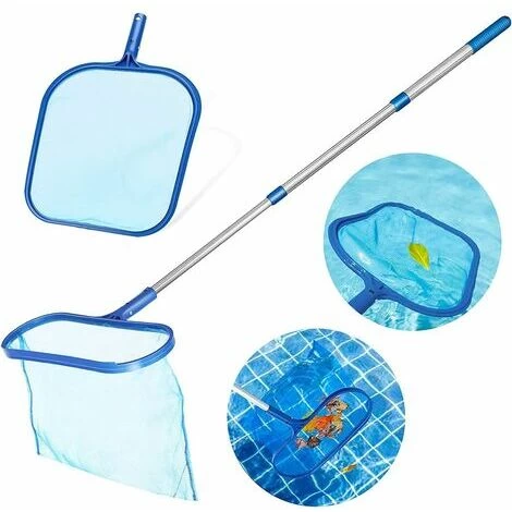 1 Kit Épuisette De Fond Pour Piscine Avec Manche Télescopique En Aluminium, Épuisette Piscine Filet De Écumoire Pour Piscine Pour Piscine, Bassins, Fontaine, Étang, Réservoir À Poissons 3 1 Kit Épuisette De Fond Pour Piscine Avec Manche Télescopique En Aluminium, Épuisette Piscine Filet De Écumoire Pour Piscine Pour Piscine, Bassins, Fontaine, Étang, Réservoir À Poissons