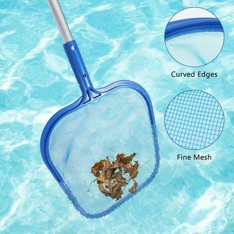 1 Kit Épuisette De Fond Pour Piscine Avec Manche Télescopique En Aluminium, Épuisette Piscine Filet De Écumoire Pour Piscine Pour Piscine, Bassins, Fontaine, Étang, Réservoir À Poissons 5 1 Kit Épuisette De Fond Pour Piscine Avec Manche Télescopique En Aluminium, Épuisette Piscine Filet De Écumoire Pour Piscine Pour Piscine, Bassins, Fontaine, Étang, Réservoir À Poissons – Image 3