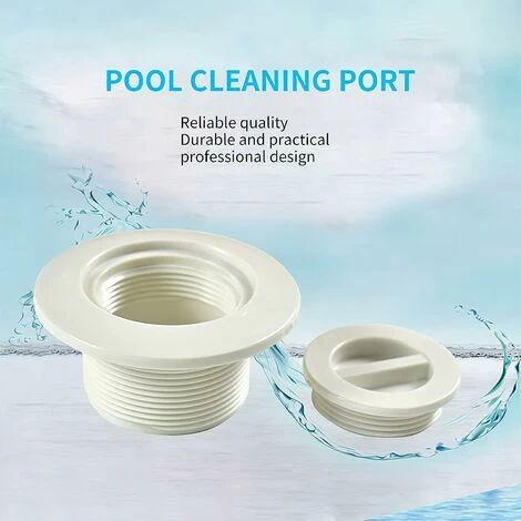 Buse Daspiration De Piscine, ABS Buse De Drainage De Piscine, Accessoire Déquipement De Piscine Pour Le Traitement De Leau Du Gymnase, De La Piscine 47/58mm 6 Buse Daspiration De Piscine, ABS Buse De Drainage De Piscine, Accessoire Déquipement De Piscine Pour Le Traitement De Leau Du Gymnase, De La Piscine 47/58mm – Image 4