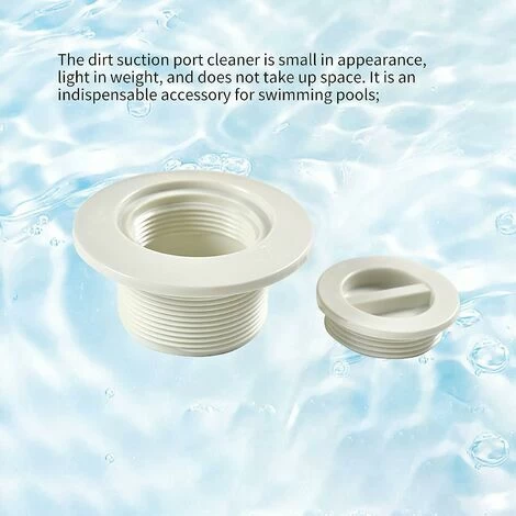 Buse Daspiration De Piscine, ABS Buse De Drainage De Piscine, Accessoire Déquipement De Piscine Pour Le Traitement De Leau Du Gymnase, De La Piscine 47/58mm 7 Buse Daspiration De Piscine, ABS Buse De Drainage De Piscine, Accessoire Déquipement De Piscine Pour Le Traitement De Leau Du Gymnase, De La Piscine 47/58mm – Image 5