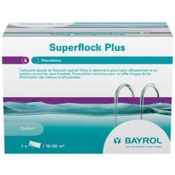 Floculant, Floculation Piscine BAYROL Superflock Plus Pour Filtres à Sable - 1 Kg