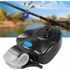 1 PCS Alarme Sonore électronique De Pêche Nocturne (noir) LYLM -Piscine Soldes 92198049 3