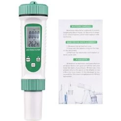 Testeur Numérique De Qualité De L'eau 6 En 1 PH/EC/TDS/SEL/S.G/analyseur De Test De Température Pour Aquarium D'eau Laboratoire Hydroponique -Piscine Soldes 92207712 3