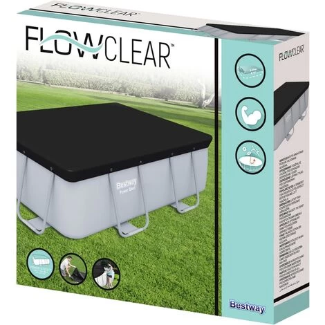 JOLI® Mode Bestway Couverture De Piscine Flowclear 269x179 Cm TOP33520 6 JOLI® Mode Bestway Couverture De Piscine Flowclear 269x179 Cm TOP33520 – Image 4