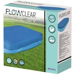 JOLI® Mode Bestway Couverture De Piscine Flowclear 305x183x56 Cm TOP79825 -Piscine Soldes 92532478 5