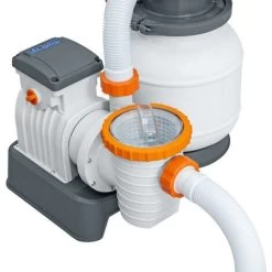 Filtre à Sable Pour Piscine 5,678L/h Avec Programmateur Et Diffuseur Chemconnect - FLOWCLEAR De BESTWAY -Piscine Soldes 92615027 3