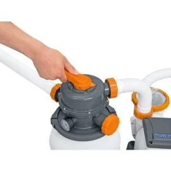 Filtre à Sable Pour Piscine 5,678L/h Avec Programmateur Et Diffuseur Chemconnect - FLOWCLEAR De BESTWAY -Piscine Soldes 92615027 4
