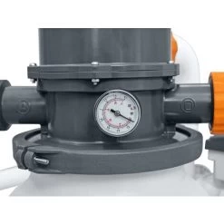 Filtre à Sable Pour Piscine 5,678L/h Avec Programmateur Et Diffuseur Chemconnect - FLOWCLEAR De BESTWAY -Piscine Soldes 92615027 5