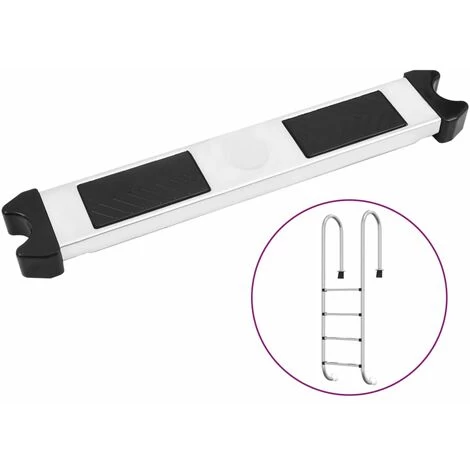 Marche D'échelle De Piscine 50x9x3,5 Cm Acier Inoxydable 304 VidaXL 7 Marche D'échelle De Piscine 50x9x3,5 Cm Acier Inoxydable 304 VidaXL – Image 5