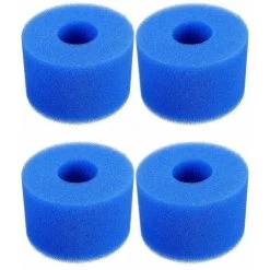 4 Pièces Éponge Filtrante Type S1, Cartouche De Filtre En Mousse, Mousse Pour Filtre Piscine, Réutilisables Et Lavables, Filtre En Mousse Pour Spa, Piscine, Jacuzzi