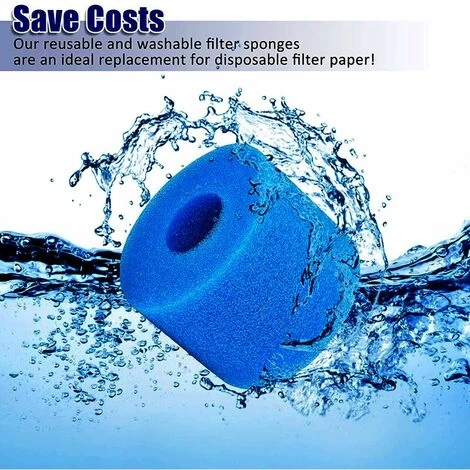 4 Pièces Éponge Filtrante Type S1, Cartouche De Filtre En Mousse, Mousse Pour Filtre Piscine, Réutilisables Et Lavables, Filtre En Mousse Pour Spa, Piscine, Jacuzzi 7 4 Pièces Éponge Filtrante Type S1, Cartouche De Filtre En Mousse, Mousse Pour Filtre Piscine, Réutilisables Et Lavables, Filtre En Mousse Pour Spa, Piscine, Jacuzzi – Image 5