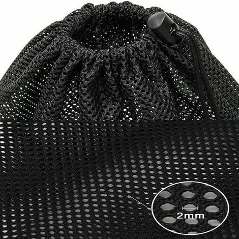Sac De Pompe, Sac En Filet De Filtre De Pompe, Sac De Filtre De Pompe D'étang, Sac En Filet De Pompe, Accessoires De Filtre De Pompe à Eau Domestique (41 31cm, Noir) 6 Sac De Pompe, Sac En Filet De Filtre De Pompe, Sac De Filtre De Pompe D'étang, Sac En Filet De Pompe, Accessoires De Filtre De Pompe à Eau Domestique (41 31cm, Noir) – Image 4