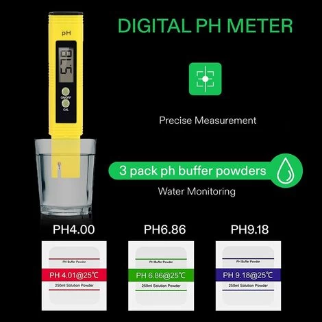Pool Digital,esteur De Qualité De L'eau, Ph Metre Electronique, Testeur PH Mètre PH Metre Electronique Avec écran LCD Test De PH Pour Piscines Testeur Piscine Testeur Spa Plage De Mesure De 0 à 14 PH 4 Pool Digital,esteur De Qualité De L'eau, Ph Metre Electronique, Testeur PH Mètre PH Metre Electronique Avec écran LCD Test De PH Pour Piscines Testeur Piscine Testeur Spa Plage De Mesure De 0 à 14 PH – Image 2