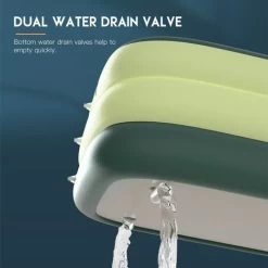 Piscine Gonflable Piscine Auto-gonflante Pour Jardin Extérieur (Island Green 1.8m) -Piscine Soldes 93940271 3