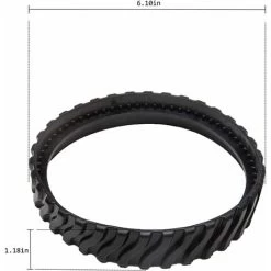 4 Chenilles Adaptables Pour Pneus Zodiac MX6 MX8 MX9, Baracuda Robot Nettoyeur De Piscine R0526100 -Piscine Soldes 94075060 3