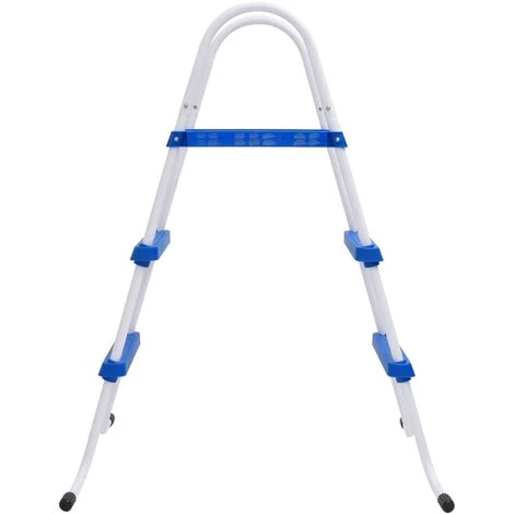 Échelle De Piscine Échelle Sécurité Bleu Et Blanc 84 Cm Acier 84852 4 Échelle De Piscine Échelle Sécurité Bleu Et Blanc 84 Cm Acier 84852 – Image 2