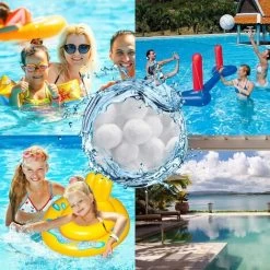 RHAFAYRE Balles Filtrantes 500g, Balles Filtrantes Pour Piscine, Système De Filtration à Sable, Alternative Pour 18 Kg De Sable Filtrant, Accessoires De Rechange Pour Filtre De Piscine, Pompe Filtrant 10 RHAFAYRE Balles Filtrantes 500g, Balles Filtrantes Pour Piscine, Système De Filtration à Sable, Alternative Pour 18 Kg De Sable Filtrant, Accessoires De Rechange Pour Filtre De Piscine, Pompe Filtrant -Piscine Soldes 94183706 4