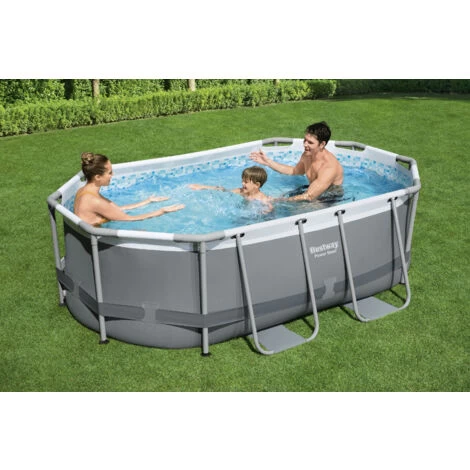 BESTWAY Piscine Hors Sol Power Steel™ Ovale 305 X 200 X 84 Cm 5 BESTWAY Piscine Hors Sol Power Steel™ Ovale 305 X 200 X 84 Cm – Image 3