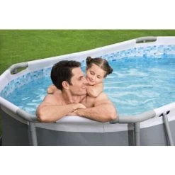 BESTWAY Piscine Hors Sol Power Steel™ Ovale 305 X 200 X 84 Cm 10 BESTWAY Piscine Hors Sol Power Steel™ Ovale 305 X 200 X 84 Cm -Piscine Soldes 94368821 4