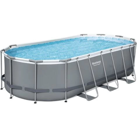BESTWAY Piscine Hors Sol Power Steel™ Ovale 549 X 274 X 122 Cm 4 BESTWAY Piscine Hors Sol Power Steel™ Ovale 549 X 274 X 122 Cm – Image 3