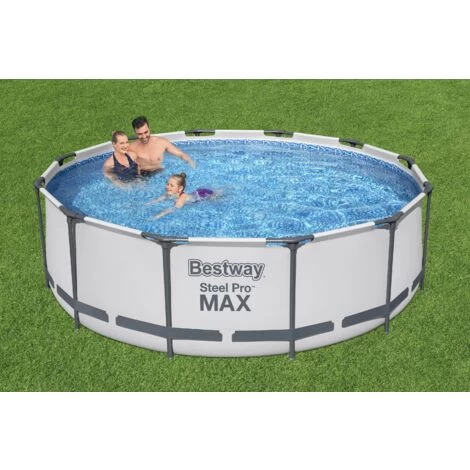 BESTWAY Piscine Hors Sol Ronde Steel Pro Max™ 366 X 100 Cm 4 BESTWAY Piscine Hors Sol Ronde Steel Pro Max™ 366 X 100 Cm – Image 2