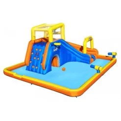 BESTWAY Parc Aquatique Gonflable Pour Enfants Super Speedway H2OGO® 2,65 m