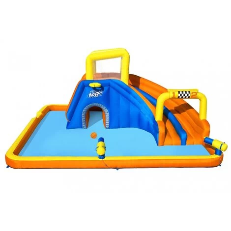 BESTWAY Parc Aquatique Gonflable Pour Enfants Super Speedway H2OGO® 2,65 m 4 BESTWAY Parc Aquatique Gonflable Pour Enfants Super Speedway H2OGO® 2,65 m – Image 2
