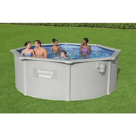 BESTWAY Piscine Hors Sol Ronde Hydrium™ 360 X 120 Cm 4 BESTWAY Piscine Hors Sol Ronde Hydrium™ 360 X 120 Cm – Image 2