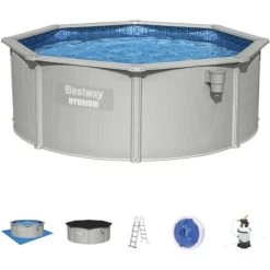 BESTWAY Piscine Hors Sol Ronde Hydrium™ 360 X 120 Cm 9 BESTWAY Piscine Hors Sol Ronde Hydrium™ 360 X 120 Cm -Piscine Soldes 94368968 3
