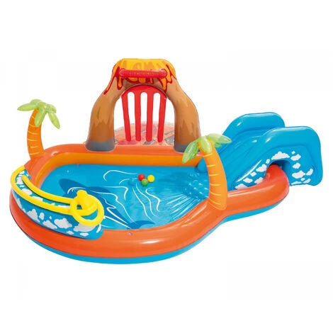 BESTWAY Aire De Jeux Pataugeoire Lagoon 265 X 265 X 104 Cm 3 BESTWAY Aire De Jeux Pataugeoire Lagoon 265 X 265 X 104 Cm