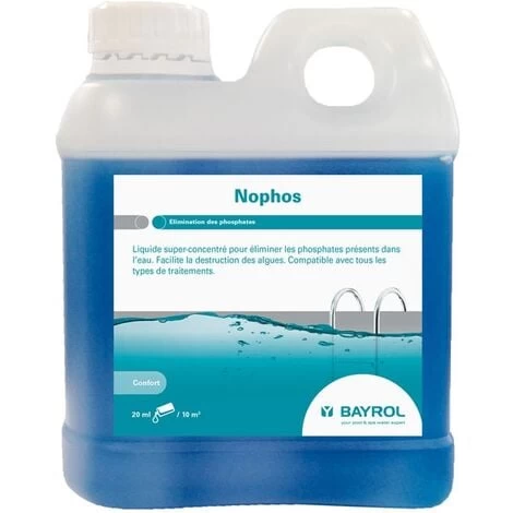 Bayrol Nophos - Anti-phosphates Liquide Super-concentré 1L 3 Bayrol Nophos - Anti-phosphates Liquide Super-concentré 1L