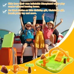 Piscine Du Centre De Jeux Jungle Jungle Toboggan Gonflable Intex Pour Enfants 246x193x110cm 11 Piscine Du Centre De Jeux Jungle Jungle Toboggan Gonflable Intex Pour Enfants 246x193x110cm -Piscine Soldes 94658158 5