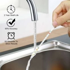 Ensemble De 100 Bandelettes D'essai 14 En 1 Pour L'eau Potable Et L'eau Du Robinet, Faciles à Détecter Rapidement Pour La Dureté, Le PH, Le Brome, Les Nitrates, Etc. (2 Bouteilles) 9 Ensemble De 100 Bandelettes D'essai 14 En 1 Pour L'eau Potable Et L'eau Du Robinet, Faciles à Détecter Rapidement Pour La Dureté, Le PH, Le Brome, Les Nitrates, Etc. (2 Bouteilles) -Piscine Soldes 94926435 3