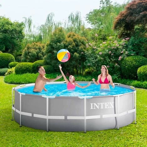 Piscine Hors-sol Ronde 366x99 Prism Frame Intex 26716 4 Piscine Hors-sol Ronde 366x99 Prism Frame Intex 26716 – Image 2