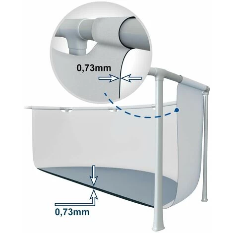 Intex PISCINE RECTANGULAIRE 549X274X132 ULTRA FRAME AVEC POMPE ET ACCESSOIRES 7 Intex PISCINE RECTANGULAIRE 549X274X132 ULTRA FRAME AVEC POMPE ET ACCESSOIRES – Image 5