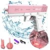 Pistolet à Eau électrique Pour Enfants Et Adultes - Pistolet à Eau - Jouets En Plastique - Portée Jusqu'à 32ft - Super One Touch Auto Water Gun 434CC Size Pink -Piscine Soldes 95419812 1