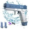 Pistolet à Eau électrique Pour Enfants Et Adultes - Pistolet à Eau - Jouets En Plastique Pour Pistolet à Eau - Portée Jusqu'à 32ft - Super One Touch Auto Water Gun 58cc Size Blue 1 Pistolet à Eau électrique Pour Enfants Et Adultes - Pistolet à Eau - Jouets En Plastique Pour Pistolet à Eau - Portée Jusqu'à 32ft - Super One Touch Auto Water Gun 58cc Size Blue -Piscine Soldes 95419931 1