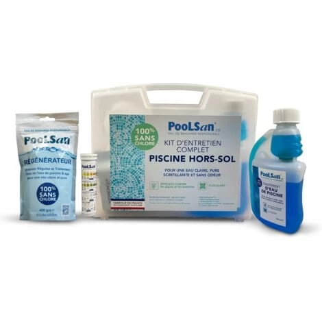 Désinfection De L'eau Sans Chlore Pour Piscine Hors-Sol "Kit PooLSan Piscine Hors-sol". BSI-PooLSan. 588 3 Désinfection De L'eau Sans Chlore Pour Piscine Hors-Sol "Kit PooLSan Piscine Hors-sol". BSI-PooLSan. 588