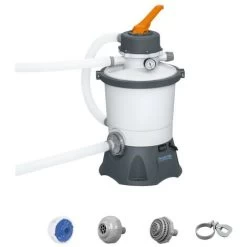 Filtre à Sable Pour Piscine 3,028 L/h Avec Diffuseur Chemconnect - FLOWCLEAR De BESTWAY