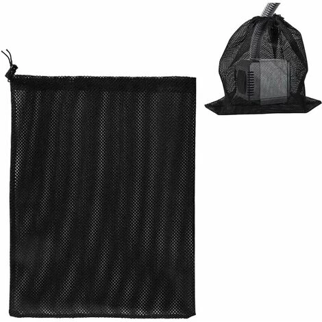 Sac De Pompe, Sac En Filet De Filtre De Pompe, Sac De Filtre De Pompe D'étang, Sac En Filet De Pompe, Accessoires De Filtre De Pompe à Eau Domestique (41 31cm, Noir) 3 Sac De Pompe, Sac En Filet De Filtre De Pompe, Sac De Filtre De Pompe D'étang, Sac En Filet De Pompe, Accessoires De Filtre De Pompe à Eau Domestique (41 31cm, Noir)