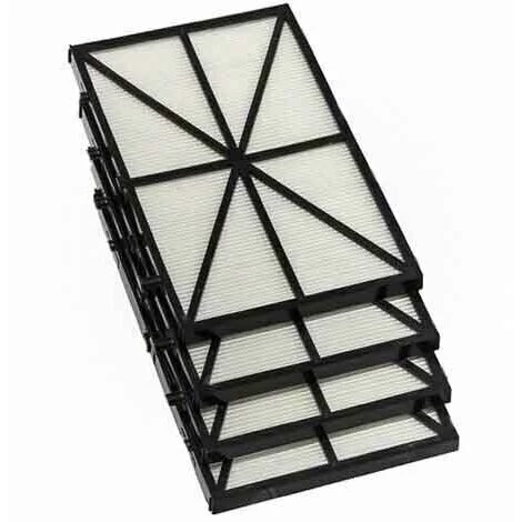 LLING Lot De 4 Panneaux Filtres Pour Robot Tiger Shark - RCX70101PAK2 - Noir 3 LLING Lot De 4 Panneaux Filtres Pour Robot Tiger Shark - RCX70101PAK2 - Noir