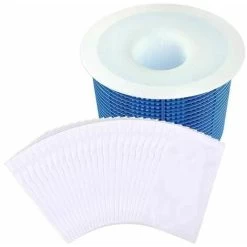 Paquet De 10 Couvertures De Déchets De Piscine, Chaussettes Filtrantes Pour Panier De Filtre De Piscine, Couvercle Anti-Encrassement Pour Filtre D'Écumoire