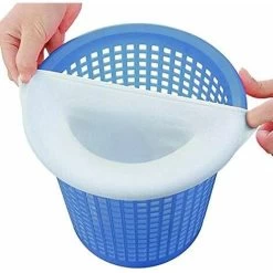 Paquet De 10 Couvertures De Déchets De Piscine, Chaussettes Filtrantes Pour Panier De Filtre De Piscine, Couvercle Anti-Encrassement Pour Filtre D'Écumoire -Piscine Soldes 96013163 4
