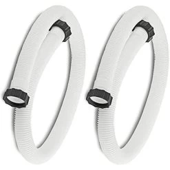 Intex 29060E Système De Pompe De Filtration Tuyau De Rechange En Plastique Pour Pompe De Piscine 1,5 X 56 Pouces (Lot De 2)
