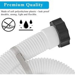 Intex 29060E Système De Pompe De Filtration Tuyau De Rechange En Plastique Pour Pompe De Piscine 1,5 X 56 Pouces (Lot De 2) 9 Intex 29060E Système De Pompe De Filtration Tuyau De Rechange En Plastique Pour Pompe De Piscine 1,5 X 56 Pouces (Lot De 2) -Piscine Soldes 96013184 3