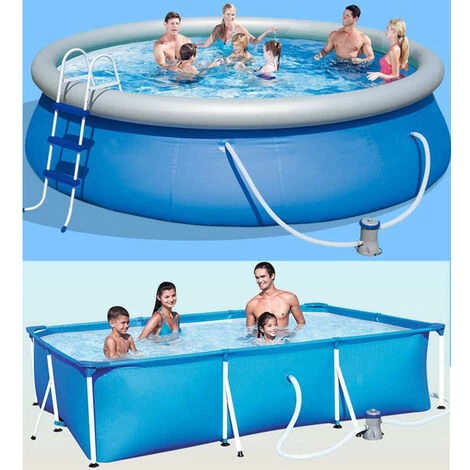 Tuyau Intex De Remplacement De Tuyau De Piscine À Source Chaude Gonflable Pour Pompe De Piscine 300/330/530/1000 Gallons 4 Tuyau Intex De Remplacement De Tuyau De Piscine À Source Chaude Gonflable Pour Pompe De Piscine 300/330/530/1000 Gallons – Image 2