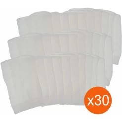 30 Chaussettes De Skimmer Haute Qualité, Pré Filtre Jetable Universel Pour Panier De Piscine Et Spa -Piscine Soldes 96190443 3