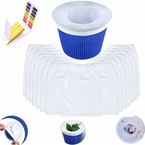 Autre Accessoire Pour Piscine Pool Skimmer Socks,Chaussette Piscine,Chaussette Filtre Piscine,Prefiltre Réutilisable Et Super Élastique Pour Peuvent Emprisonner Pollen,Feuilles,Cheveux,l'Huile,les In 3 Autre Accessoire Pour Piscine Pool Skimmer Socks,Chaussette Piscine,Chaussette Filtre Piscine,Prefiltre Réutilisable Et Super Élastique Pour Peuvent Emprisonner Pollen,Feuilles,Cheveux,l'Huile,les In