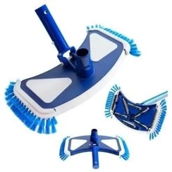 GP Aspirateur De Piscine Buse D'aspirateur Portable Tête De Piscine Kit De Nettoyage De Piscine Tête D'aspirateur à Jet Avec Brosse Inférieure