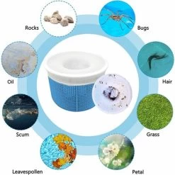 30 Pièces Pool Skimmer Socks, Chaussettes D'écumeur De Piscine Perfect Filter Savers Pour Panier De Skimmer De Filtre, Doublure D'écran En Maille Ultra Fine Pour Panier De Piscine 10 30 Pièces Pool Skimmer Socks, Chaussettes D'écumeur De Piscine Perfect Filter Savers Pour Panier De Skimmer De Filtre, Doublure D'écran En Maille Ultra Fine Pour Panier De Piscine -Piscine Soldes 96453589 4